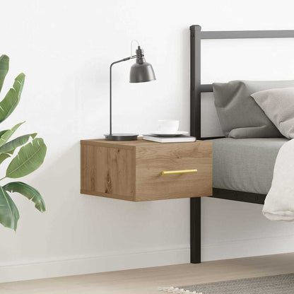 Bedside Cabinet Artisan Oak 35 x 35 x 20 cm Engineered Wood