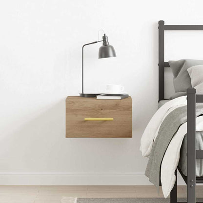 Bedside Cabinet Artisan Oak 35 x 35 x 20 cm Engineered Wood