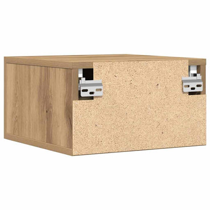 Bedside Cabinet Artisan Oak 35 x 35 x 20 cm Engineered Wood