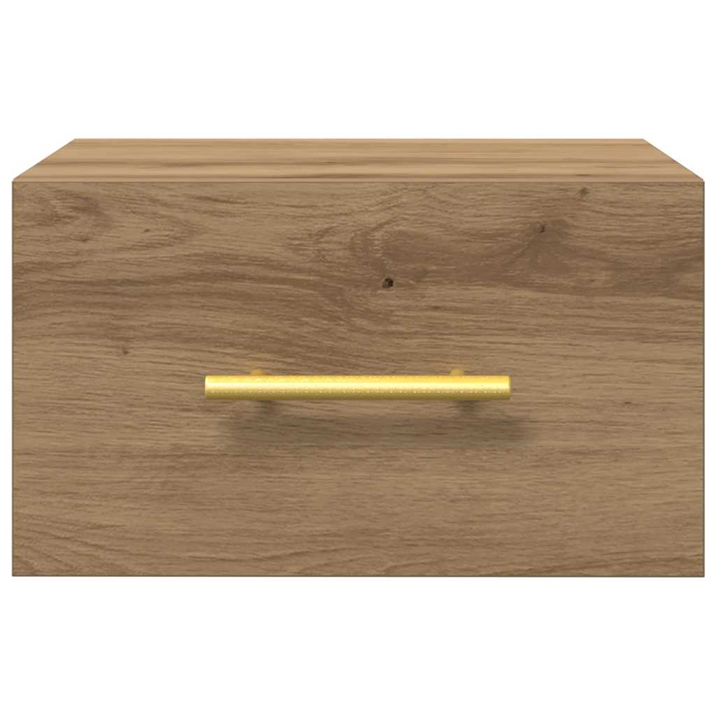 Bedside Cabinet Artisan Oak 35 x 35 x 20 cm Engineered Wood
