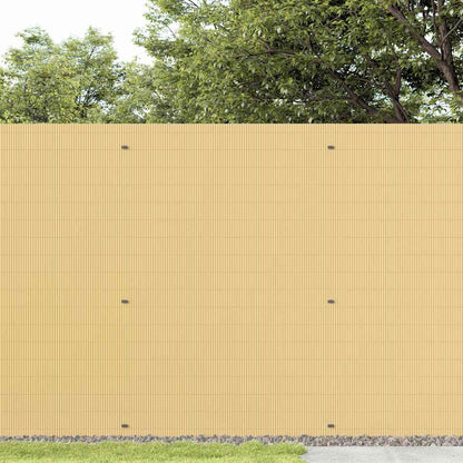 Garden Fence Double-Sided Yellow 1,8x5 m PVC