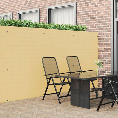 Garden Fence Double-Sided Yellow 1,8x5 m PVC