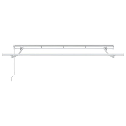 Retractable Awning Manual Blue 250 x 200 cm Fabric