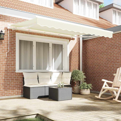 Retractable Awning Manual Cream 250 x 200 cm Fabric
