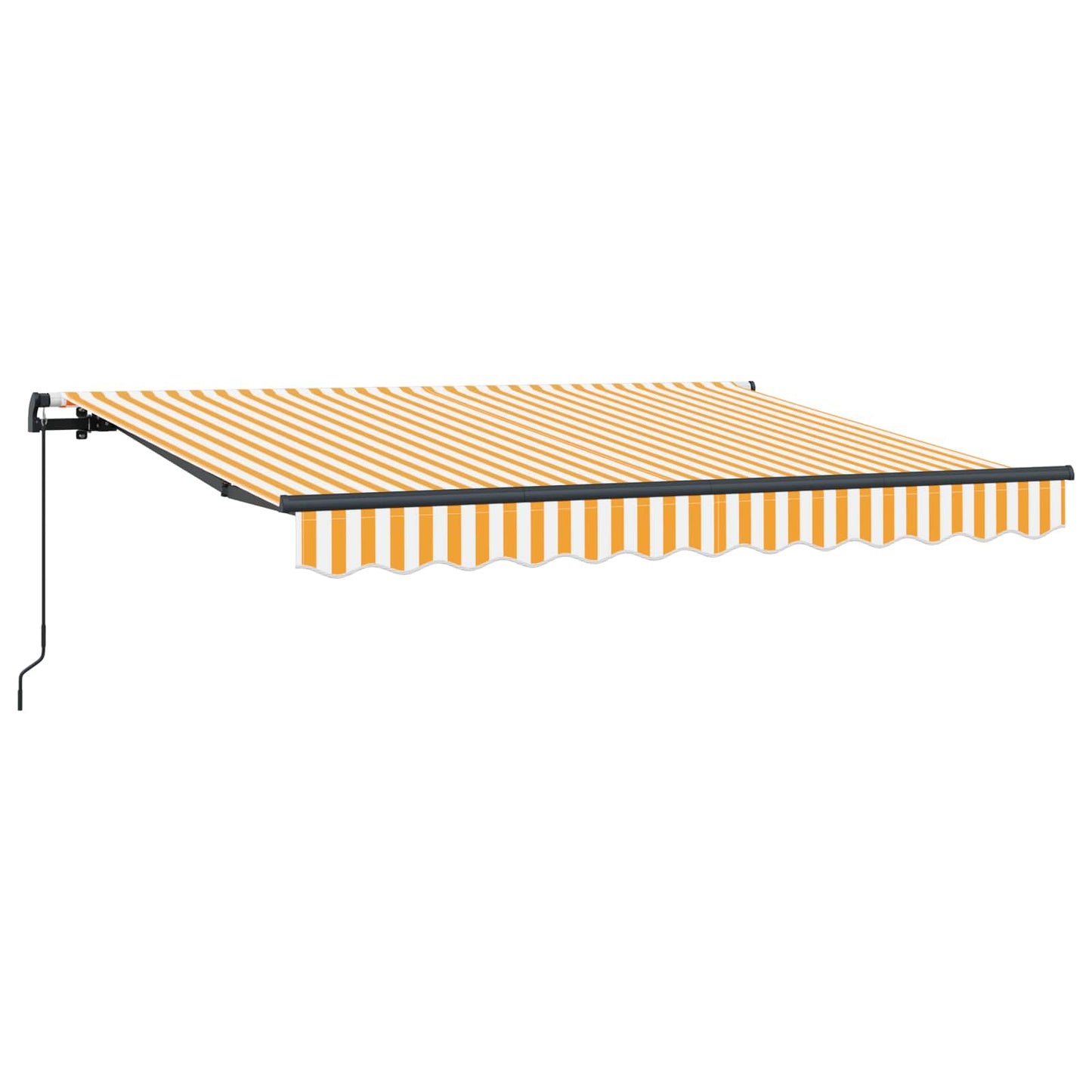 Retractable Awning Manual Yellow 250 x 200 cm Fabric