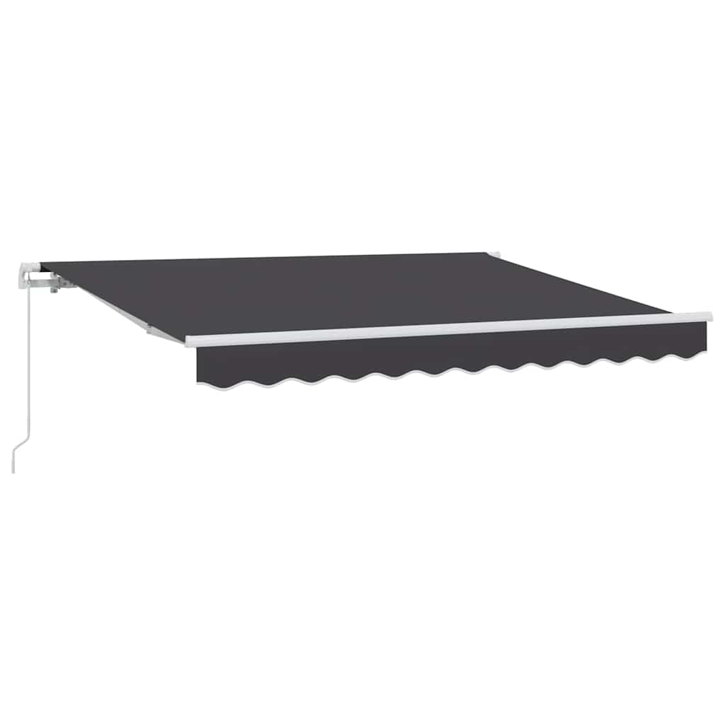 Retractable Awning Anthracite 250 x 200 cm Fabric