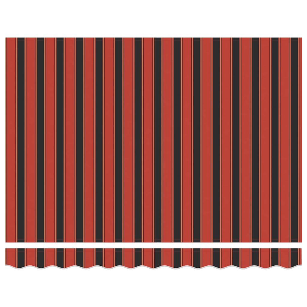 Retractable Awning Orange 250 x 200 cm Fabric