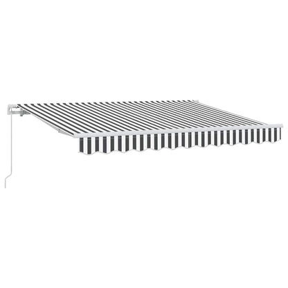 Retractable Awning Anthracite 250 x 200 cm Fabric