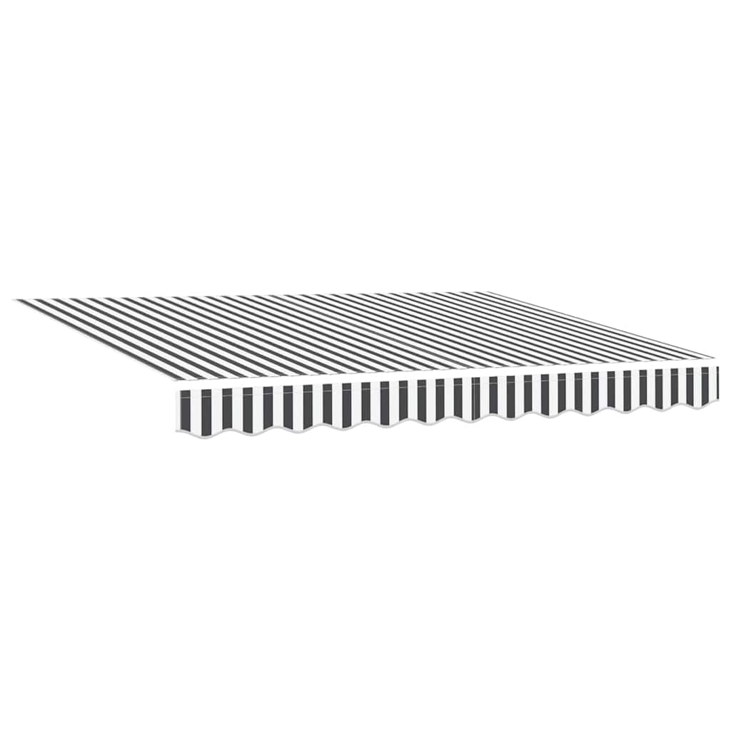 Retractable Awning Anthracite 250 x 200 cm Fabric