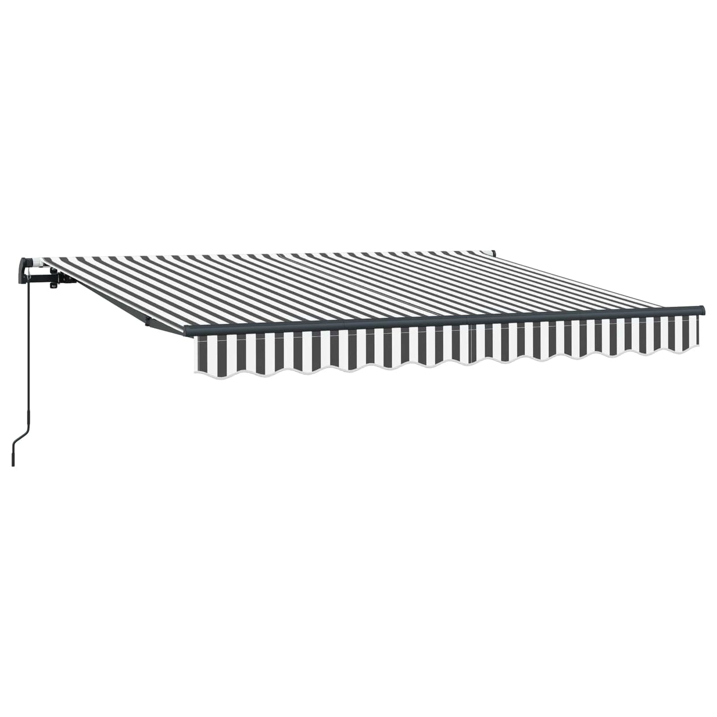 Retractable Awning Manual Anthracite 250 x 200 cm Fabric