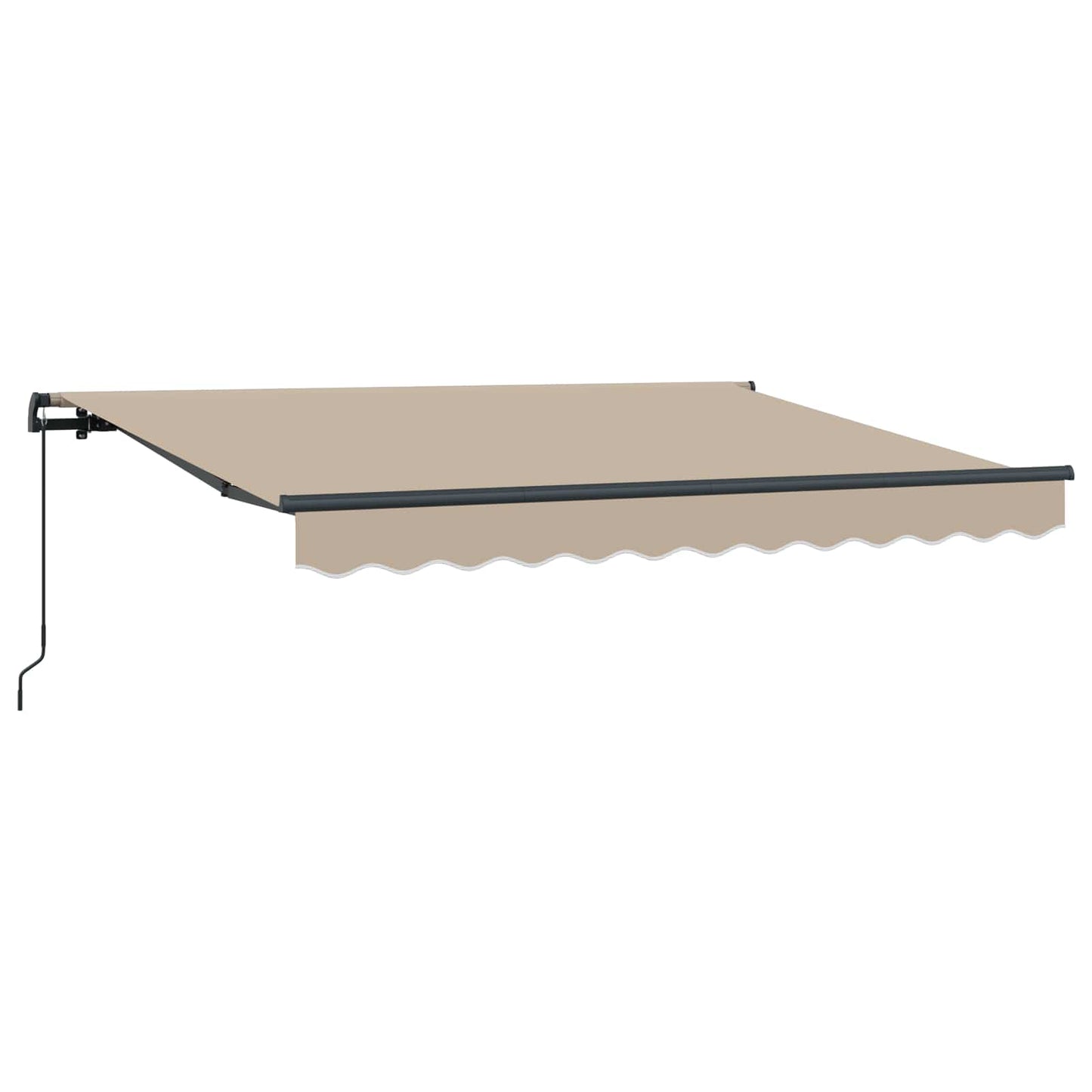Retractable Awning Beige 250 x 200 cm Fabric