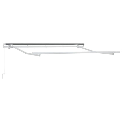 Retractable Awning Manual Blue 300 x 200 cm Fabric