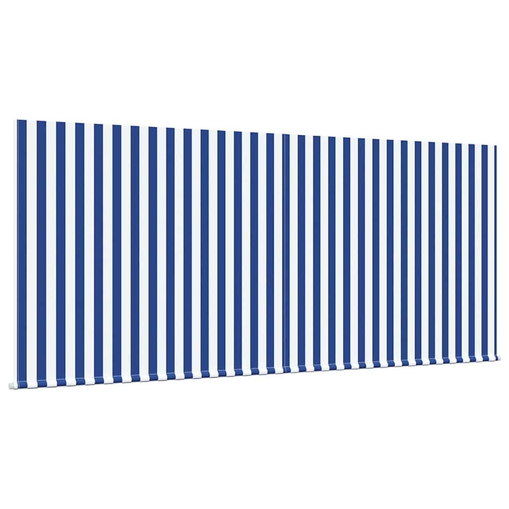 Retractable Awning Retractable Blue and White 300 x 200 cm