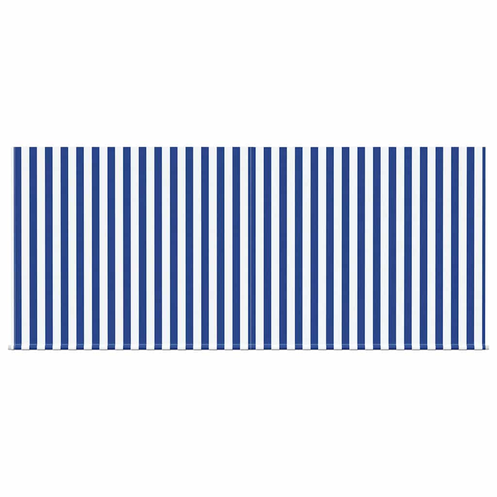 Retractable Awning Retractable Blue and White 300 x 200 cm