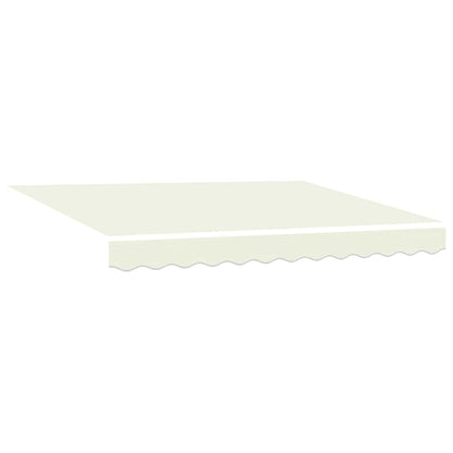 Retractable Awning Cream 300 x 200 cm Polyester and Aluminium
