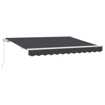 Retractable Awning Anthracite 300 x 200 cm Fabric