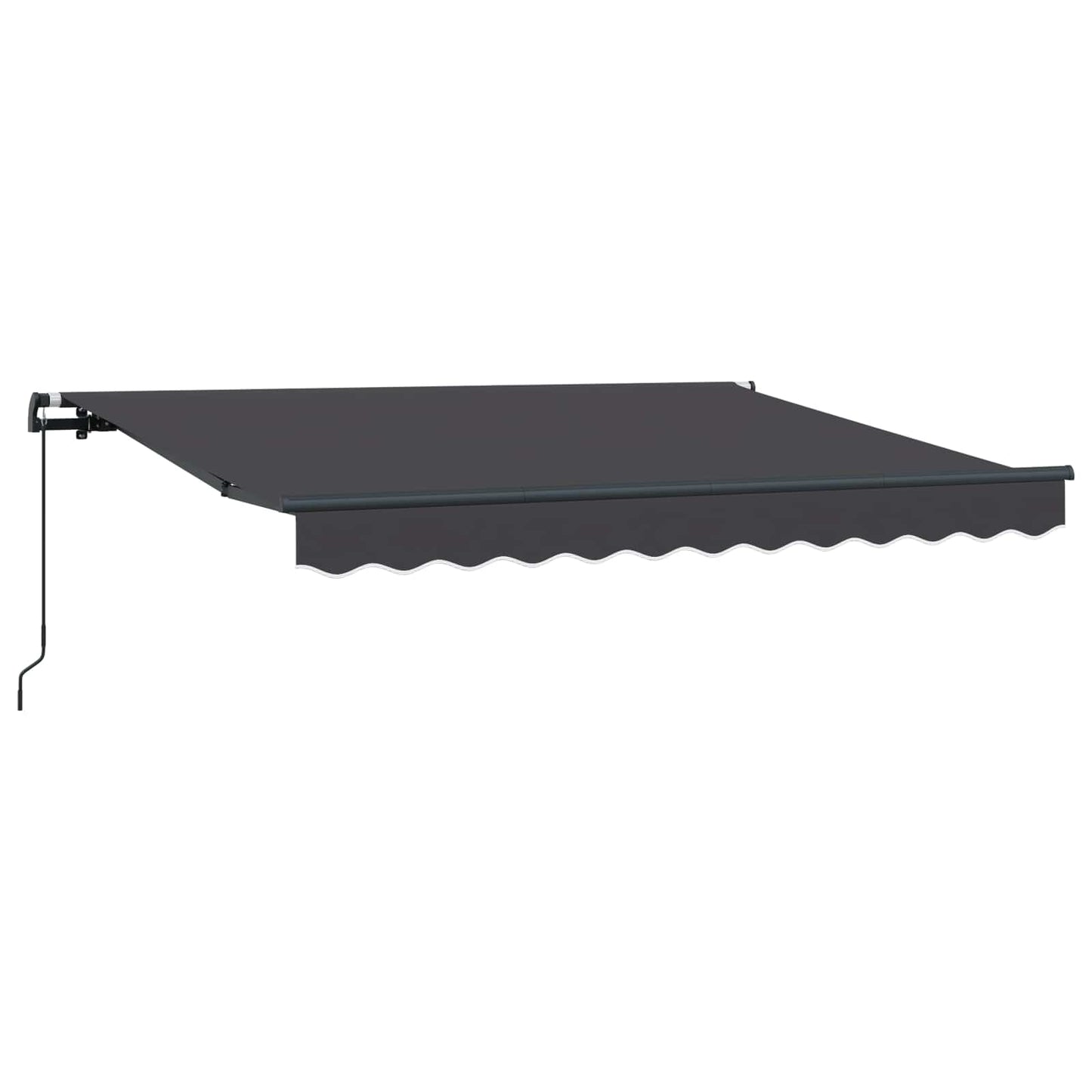 Retractable Awning Manual Anthracite 300 x 200 cm Fabric