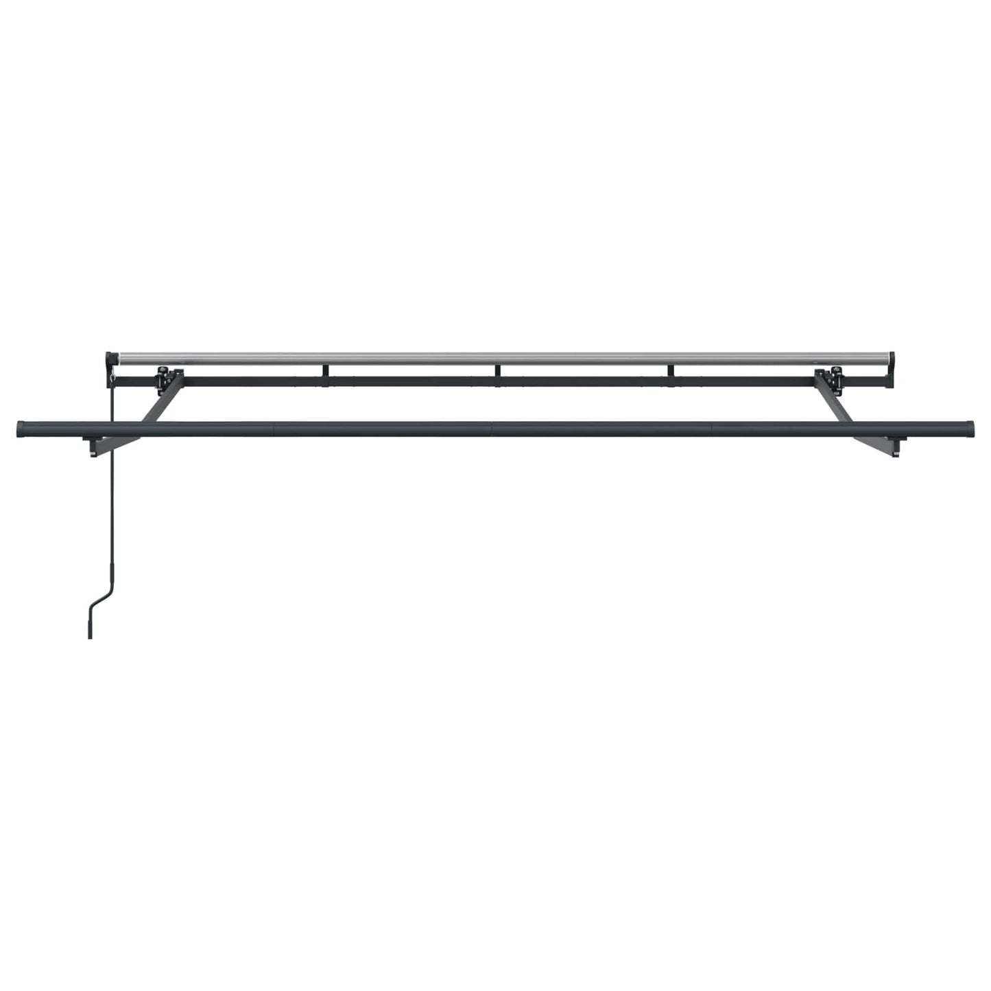 Retractable Awning Manual Anthracite 300 x 200 cm Fabric