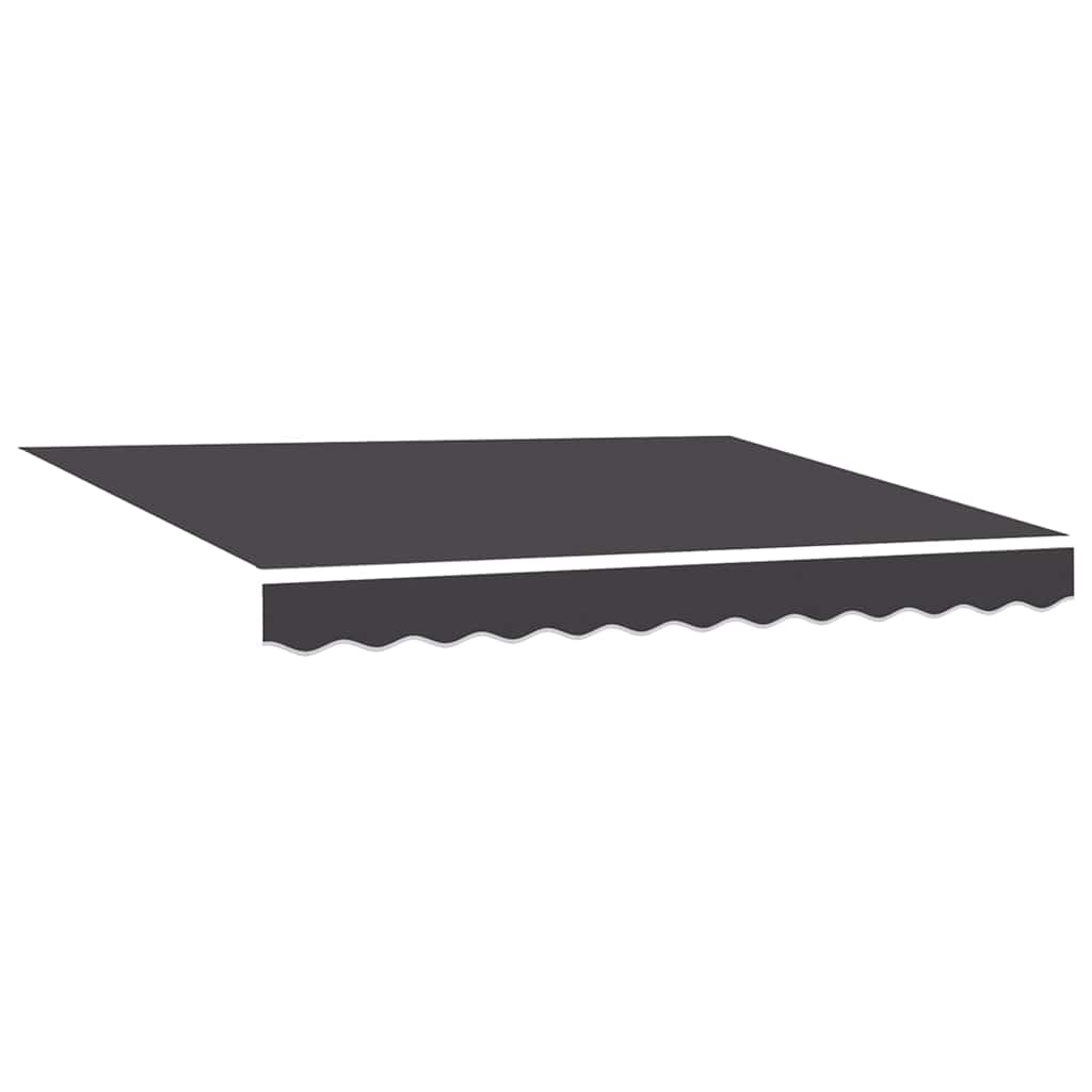 Retractable Awning Retractable Anthracite 300 x 200 cm Fabric