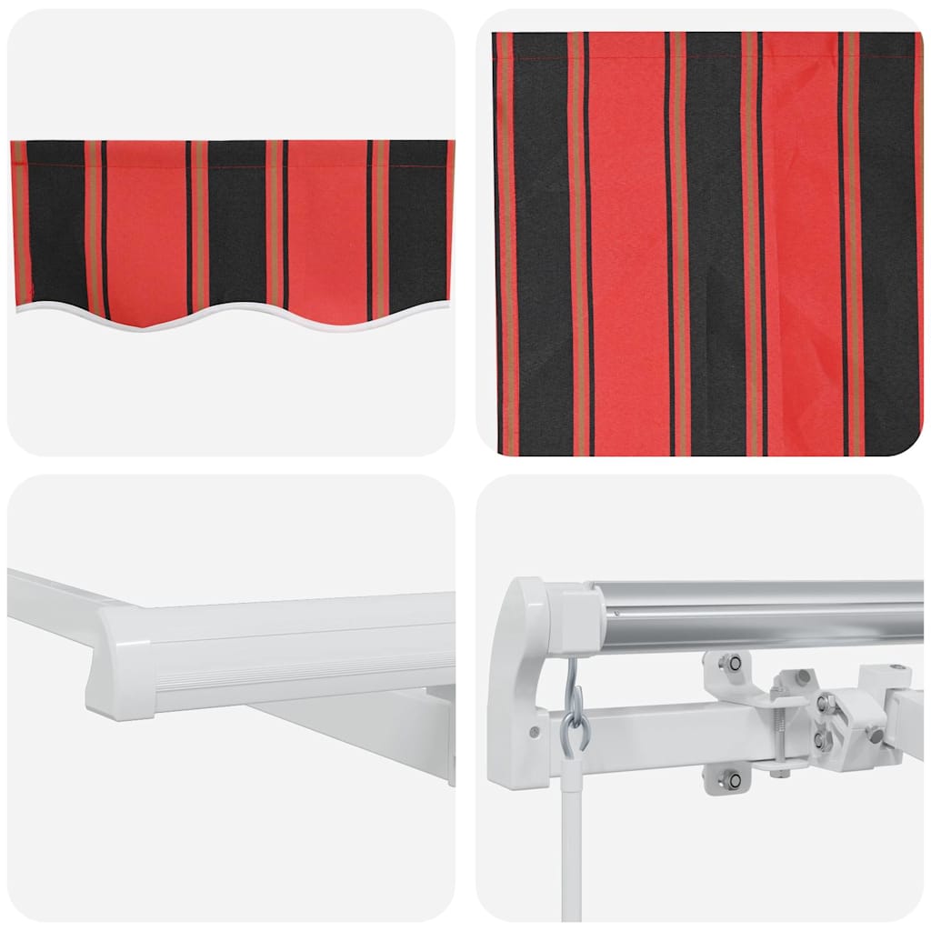 Retractable Awning Orange 300 x 200 cm Fabric