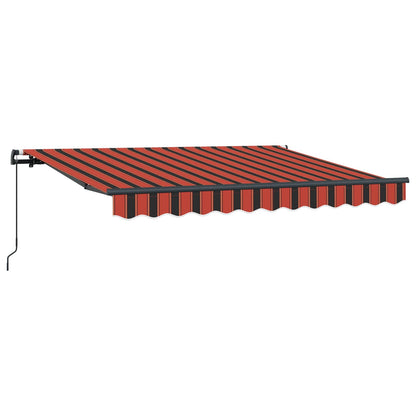 Retractable Awning Orange 300 x 200 cm Fabric