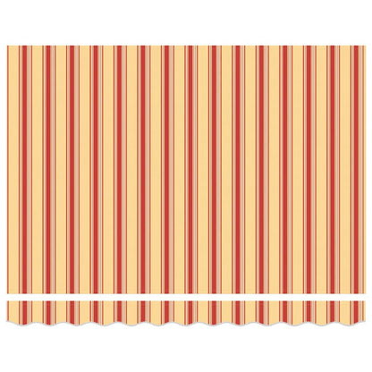 Retractable Awning Yellow 300 x 200 cm Fabric