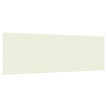 Retractable Awning Cream 350 x 200 cm Polyester and Aluminium