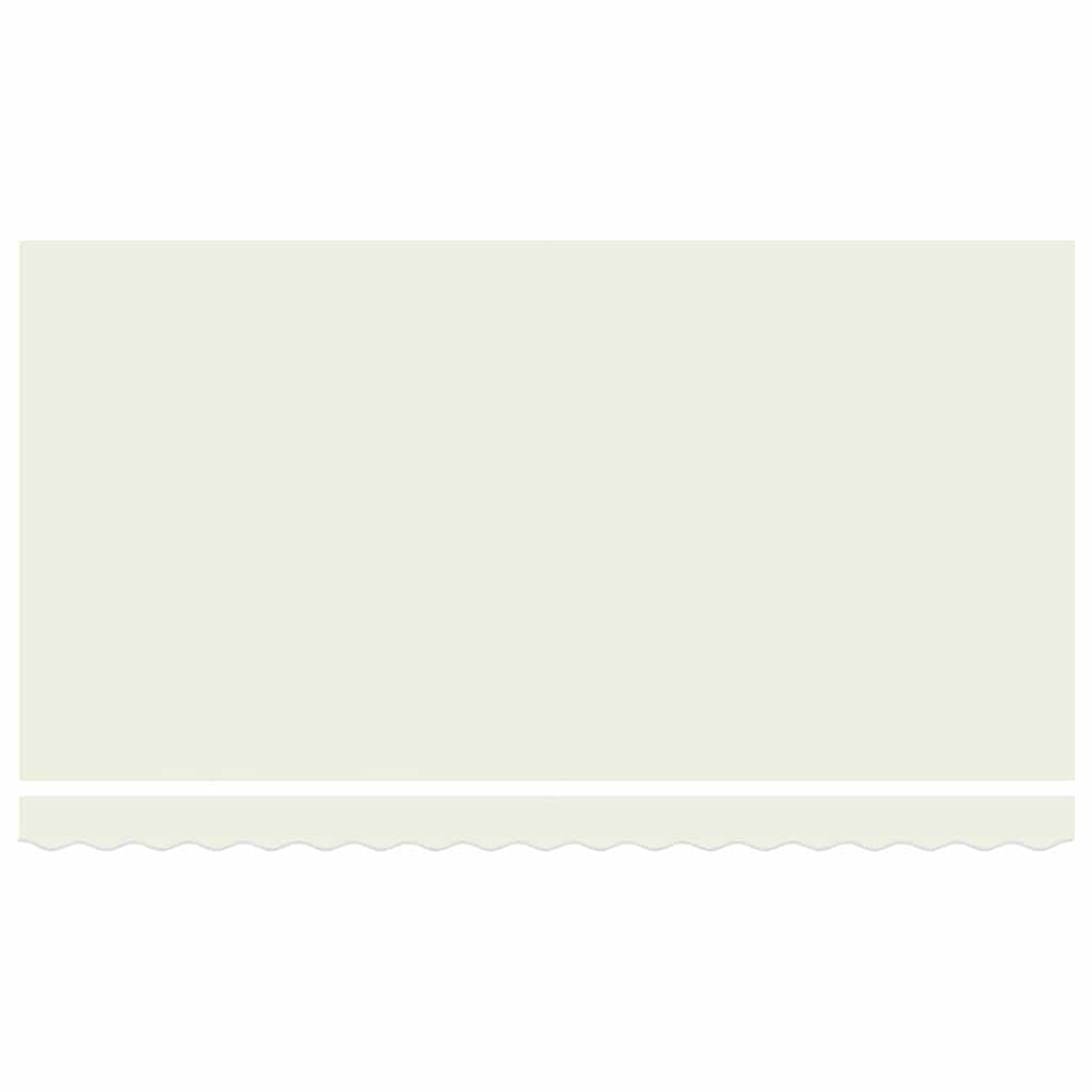 Retractable Awning Cream 350 x 200 cm Polyester and Aluminium