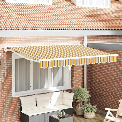 Awning Frame Yellow and Grey 350 x 200 cm