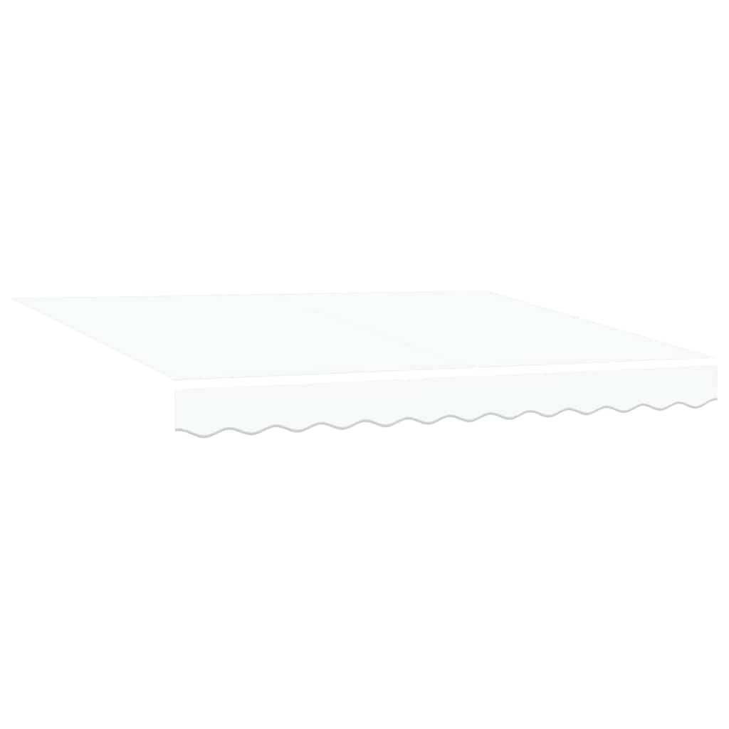 Awning Frame White 350 x 200 cm Polyester with PU coating