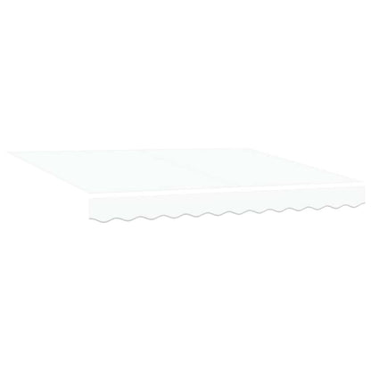 Awning Frame White 350 x 200 cm Polyester with PU coating