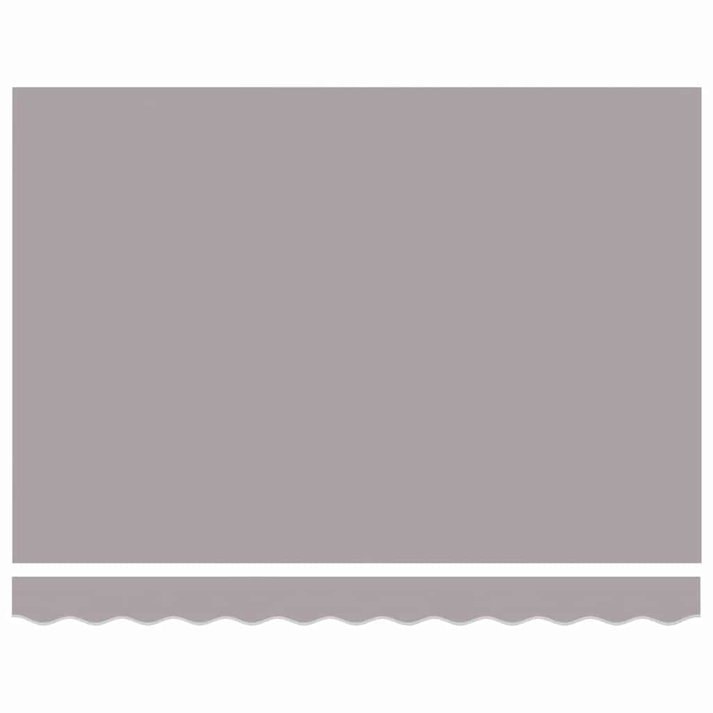 Awning Frame Light Grey 350 x 200 cm Polyester with PU coating