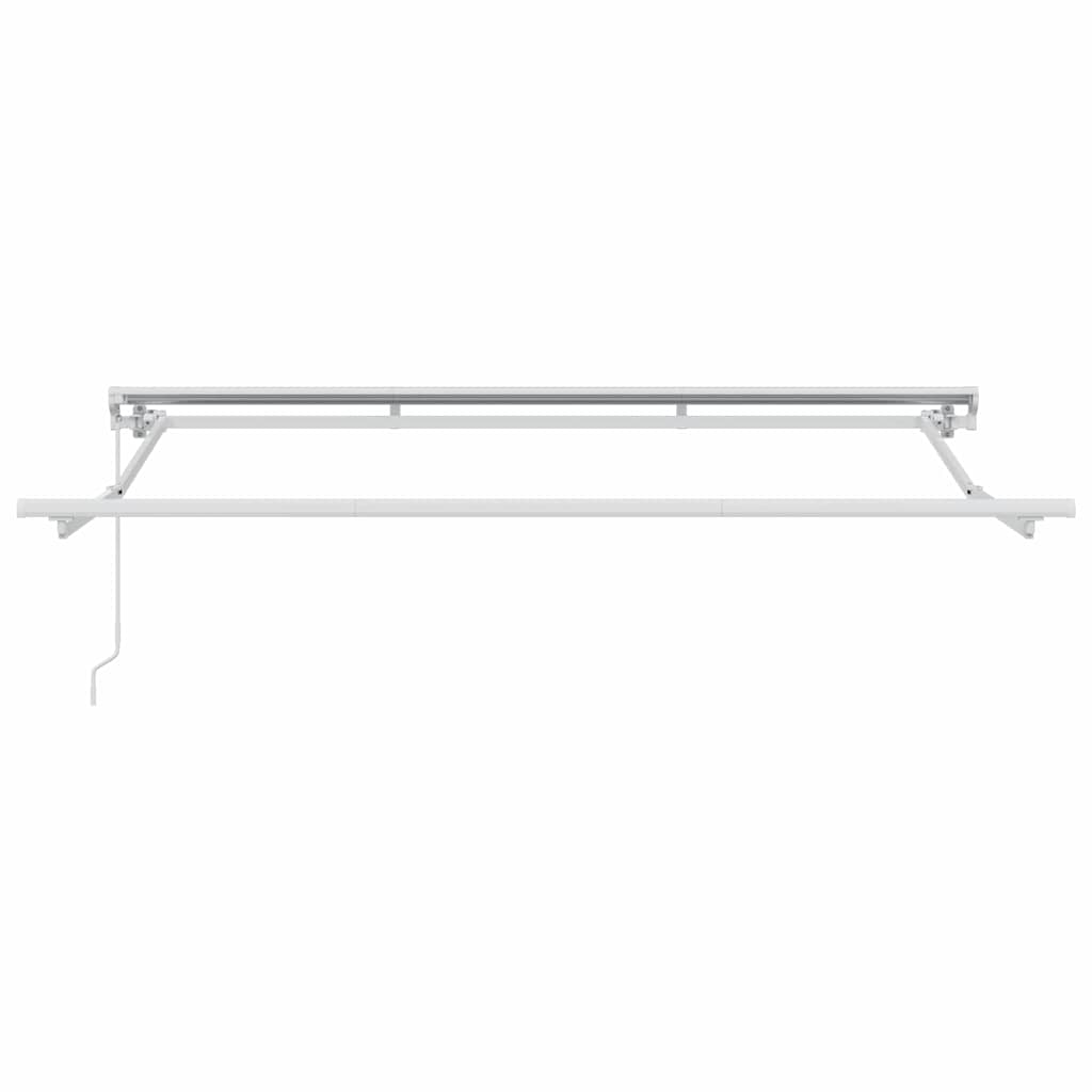 Awning Frame Light Grey 350 x 200 cm Polyester with PU coating