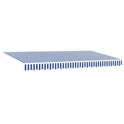 Awning Frame Blue and White 400 x 200 cm