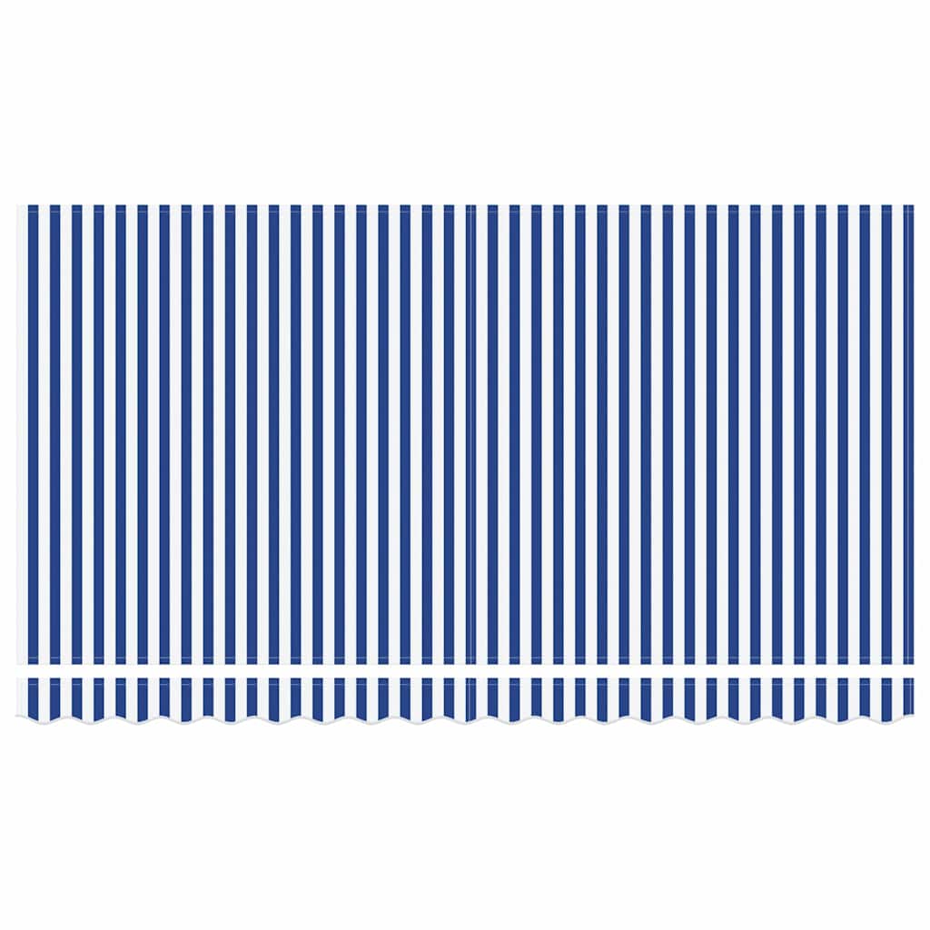 Awning Frame Blue and White 400 x 200 cm