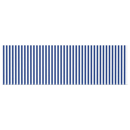Retractable Awning Manual Blue and White 400 x 200 cm