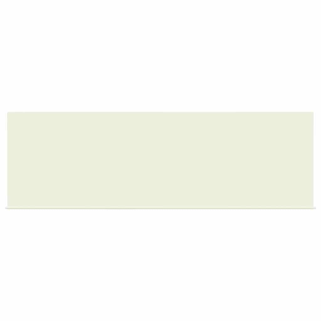 Retractable Awning Cream 400 x 200 cm Polyester and Aluminium