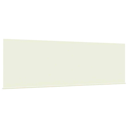 Retractable Awning Cream 400 x 200 cm Polyester and Aluminium