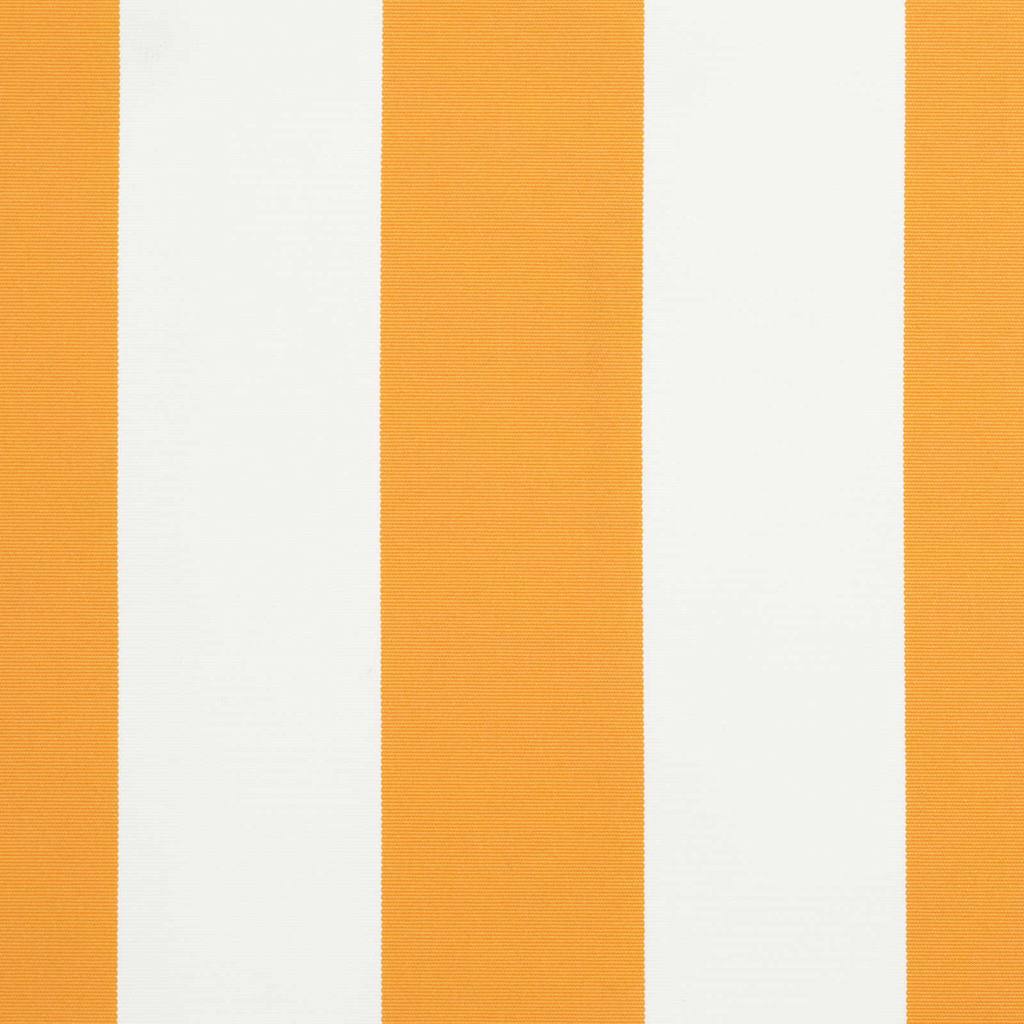 Awning Frame Yellow and White 400 x 200 cm