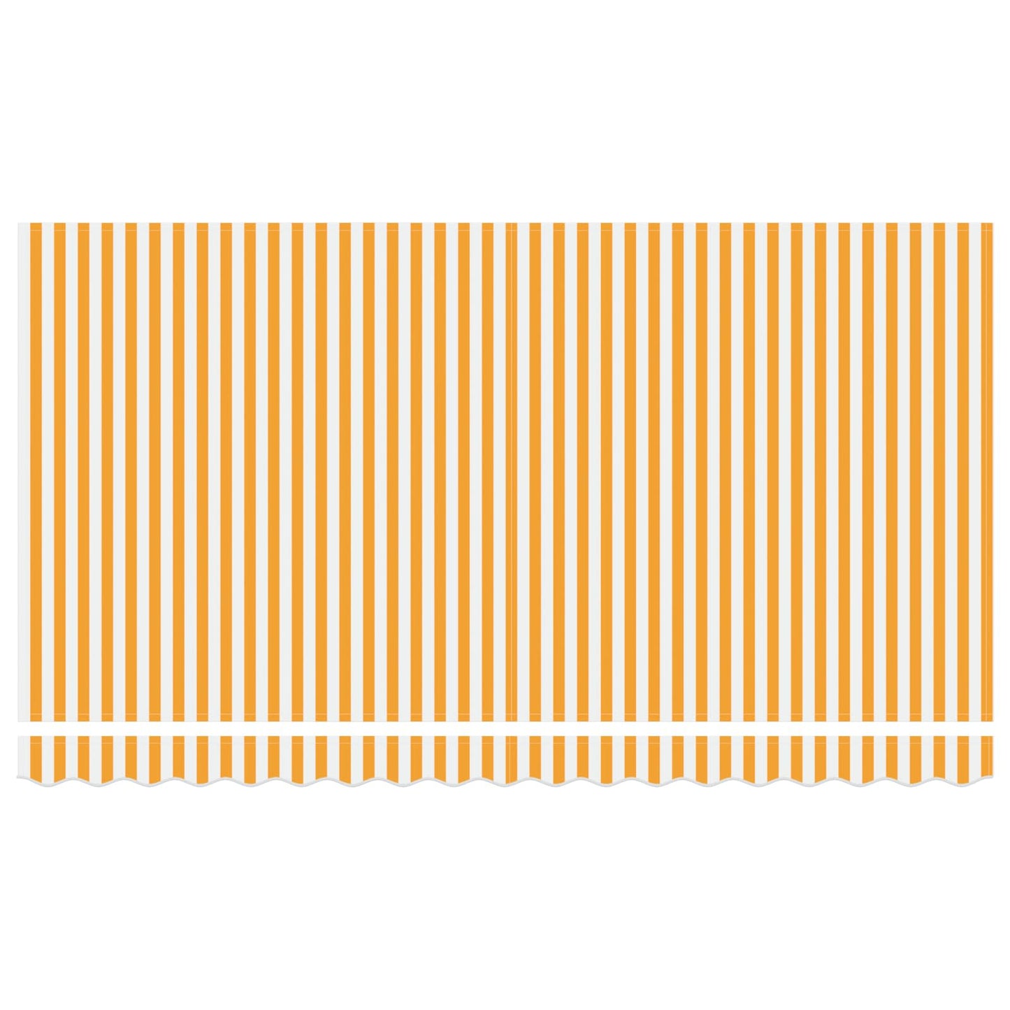 Retractable Awning Yellow 400 x 200 cm Fabric