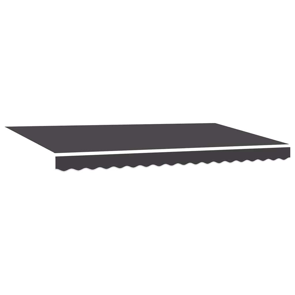 Awning Frame Anthracite 400 x 200 cm Polyester with PU coating