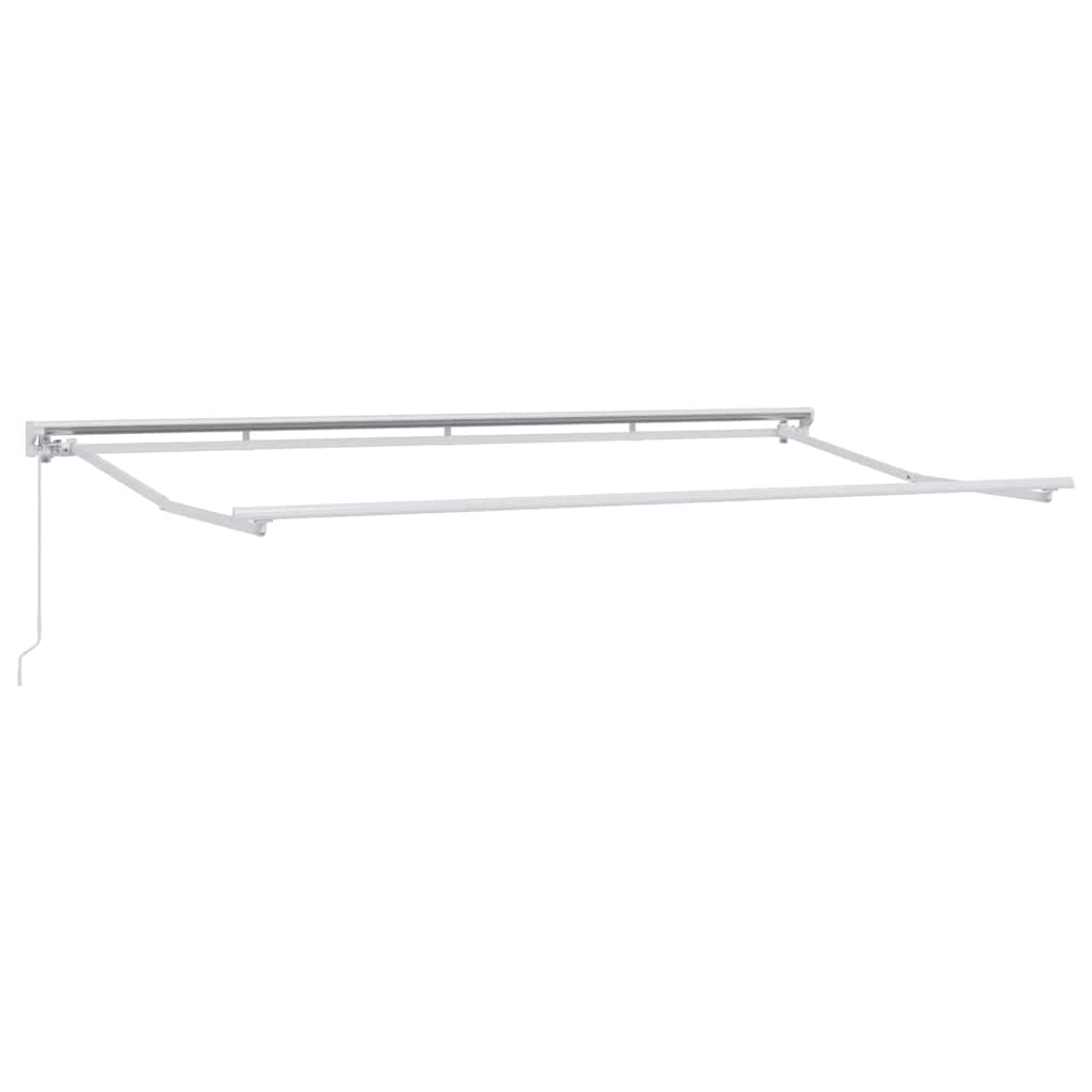 Awning Frame Anthracite 400 x 200 cm Polyester with PU coating