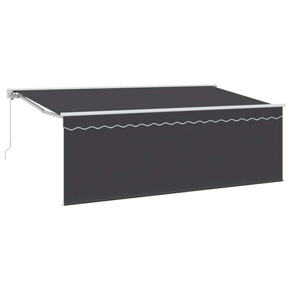 Manual Awning 4 x 2 m Anthracite 100% Polyester
