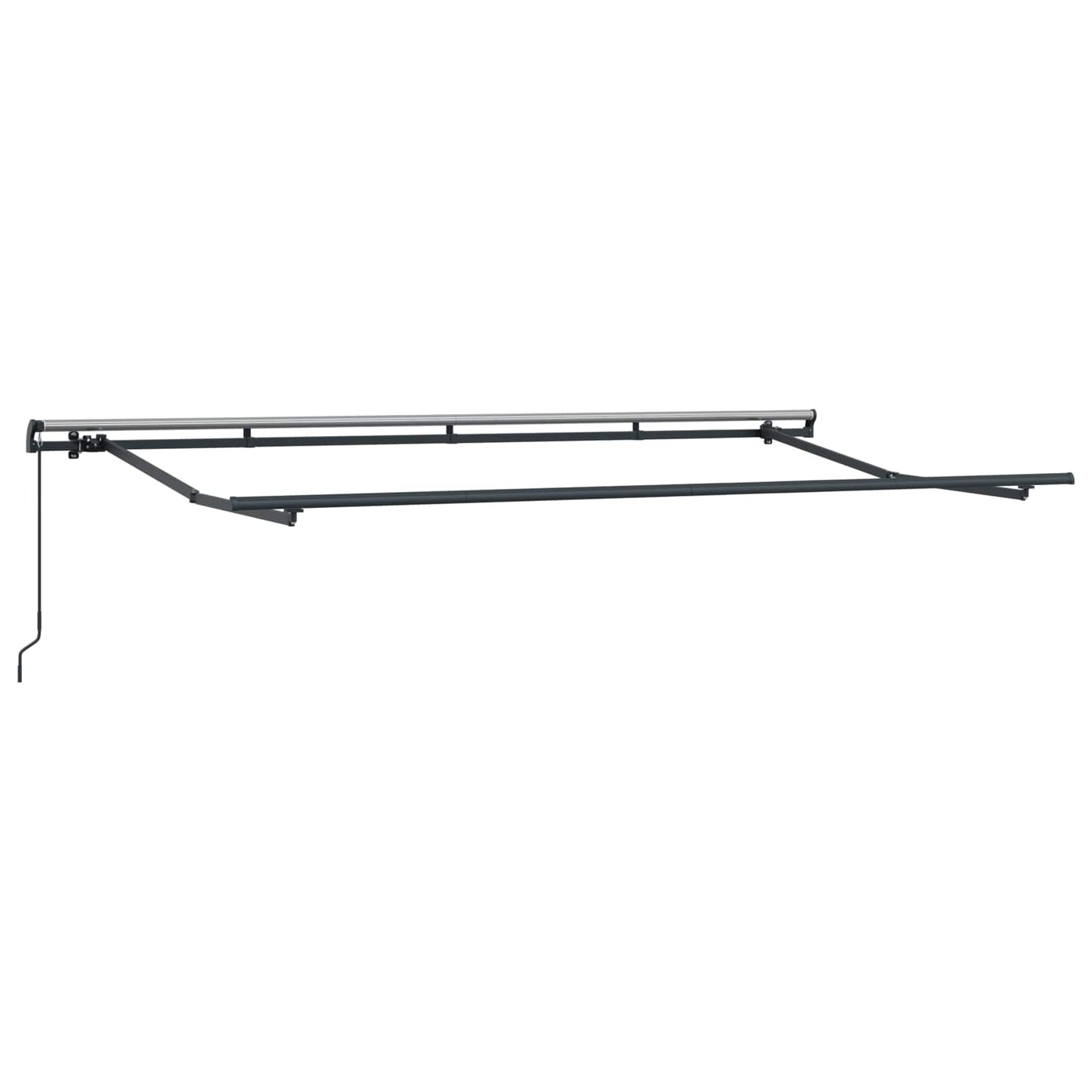 Retractable Awning Retractable Manual Anthracite 400 x 200 cm
