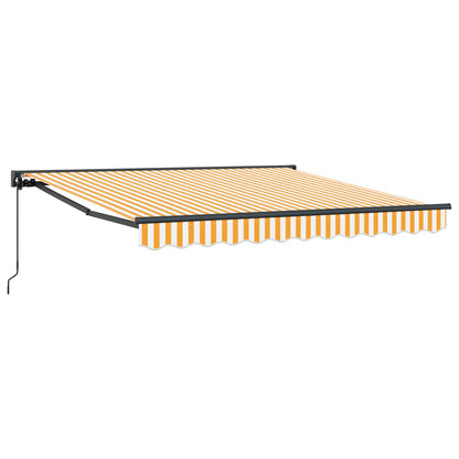Awning Frame Yellow and White 300 x 250 cm