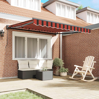 Awning Frame Orange and Black 300 x 250 cm