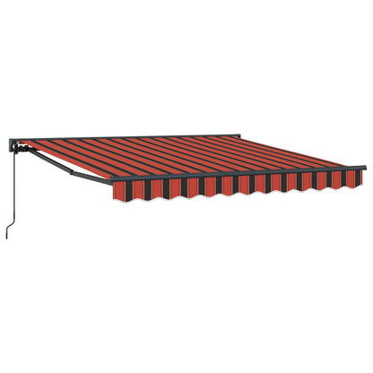 Awning Frame Orange and Black 300 x 250 cm