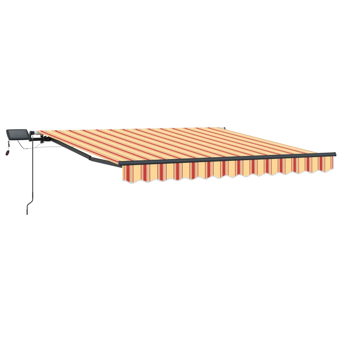 Retractable Awning Yellow and Orange 300 x 250 cm