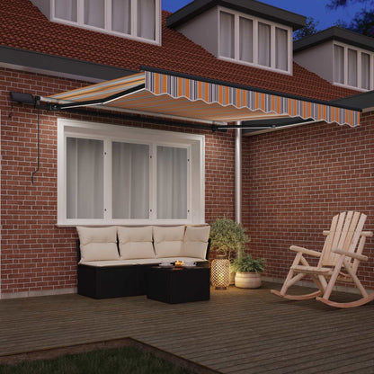 Retractable Awning Multicolour 300 x 250 cm