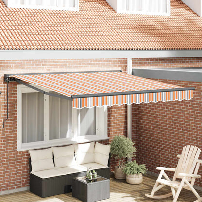 Awning Frame Blue and Orange 300 x 250 cm